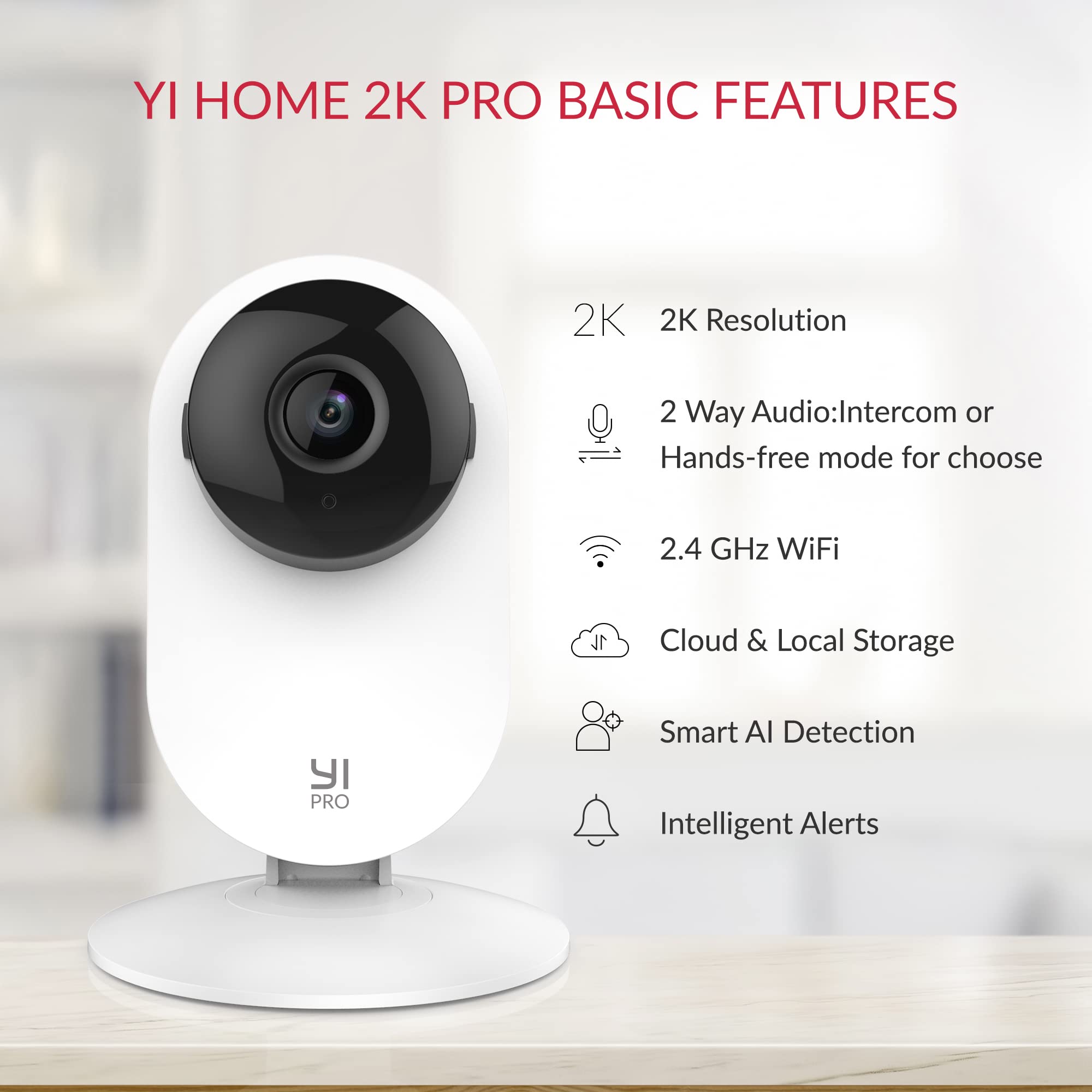 YI Pro 3pc Kits 2K Home Camera - Eufy Camera E220 recension och pris