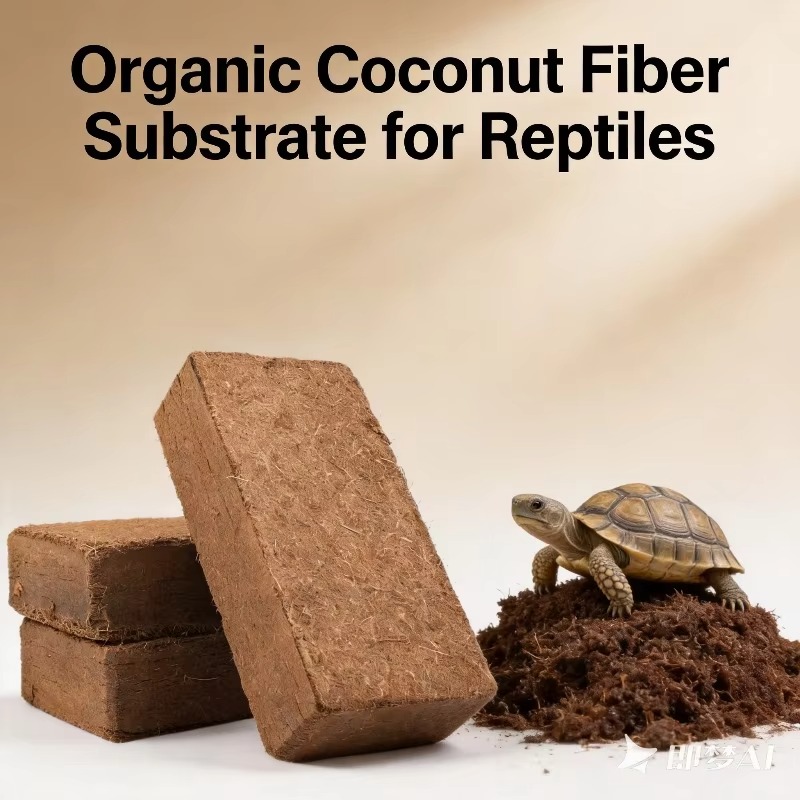 Reptile Bedding Compressed Coc - Sphagnum Moss Dry recension och pris