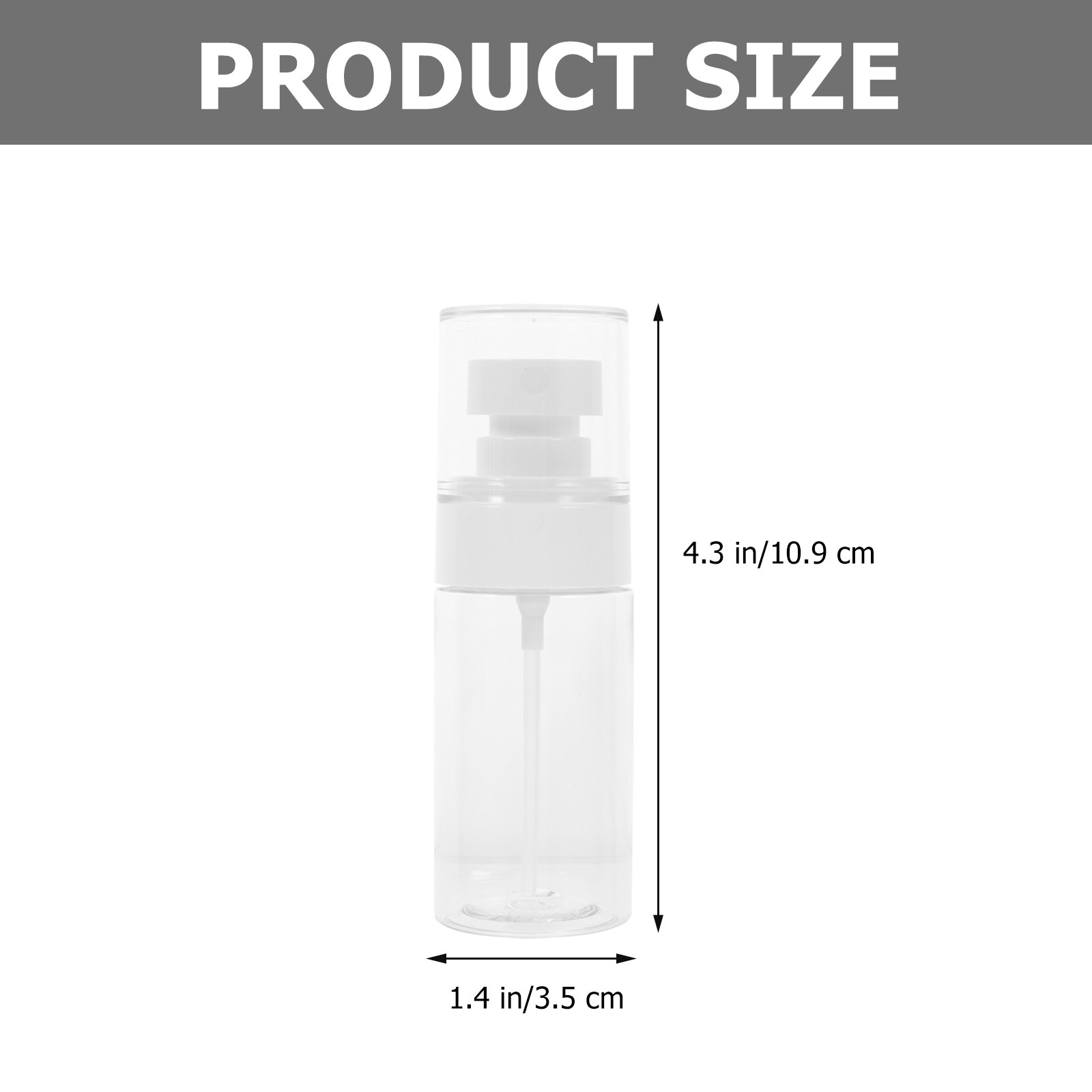 Travel Size Spray Bottles 5 Pa - Misting Bottle Fine recension och pris