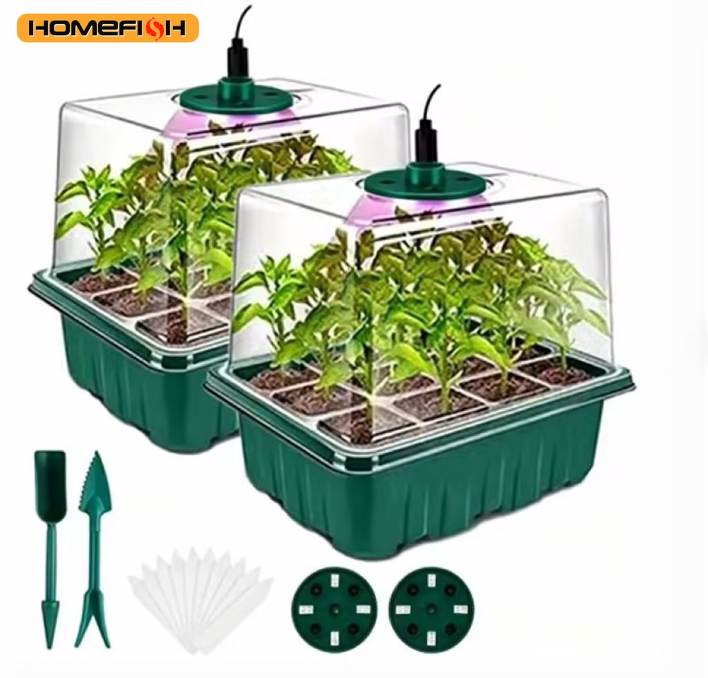 Home Seed Starter Tray with Gr - Humidity Dome Kit recension och pris