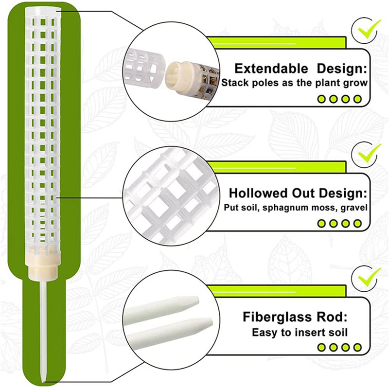 Plastics Moss Pole Plastics St - Sphagnum Moss Dry recension och pris